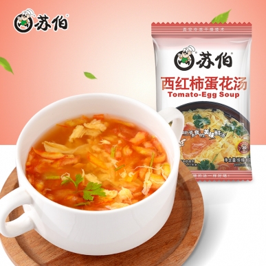 廣東西紅柿蛋花湯8g彩包速食湯